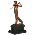 Golf, Female, Bronze Metalic Finish - 14"